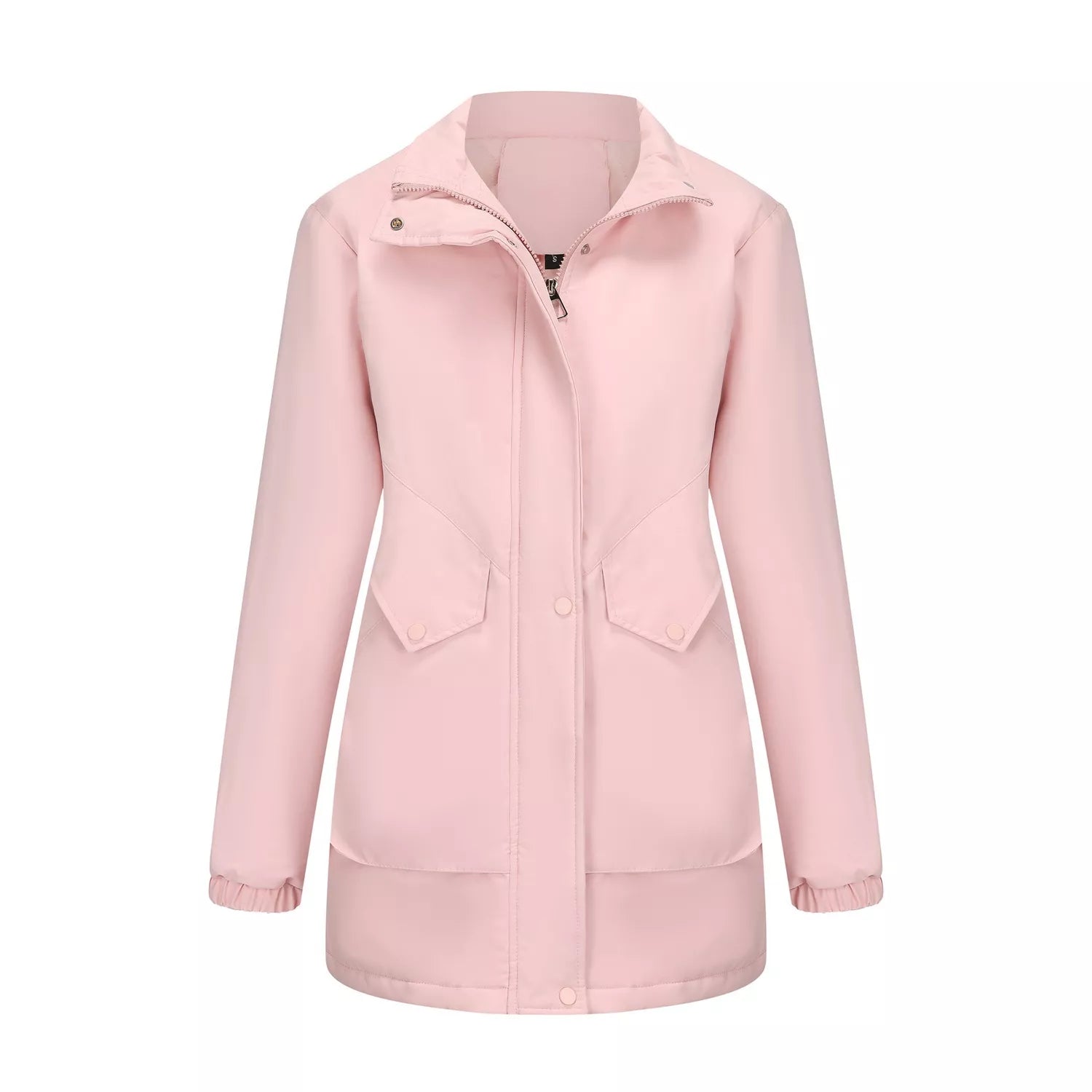 Full Size Fur Hooded Warm Winter Parka Outerwear Plus Size OutfitFlow
