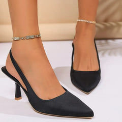Point Toe Stiletto Pumps OutfitFlow