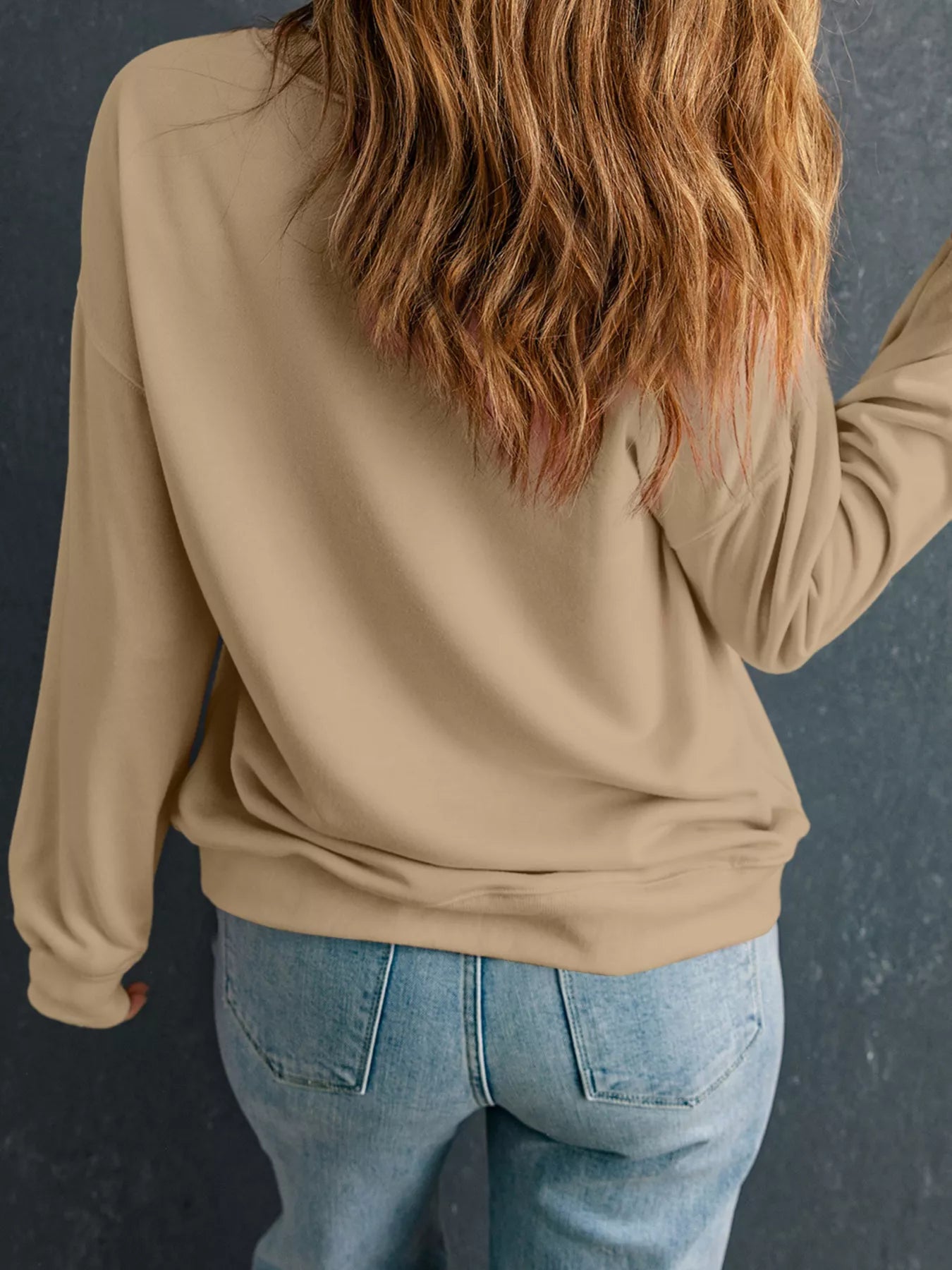 Sequin Duck Long Sleeve Top OutfitFlow