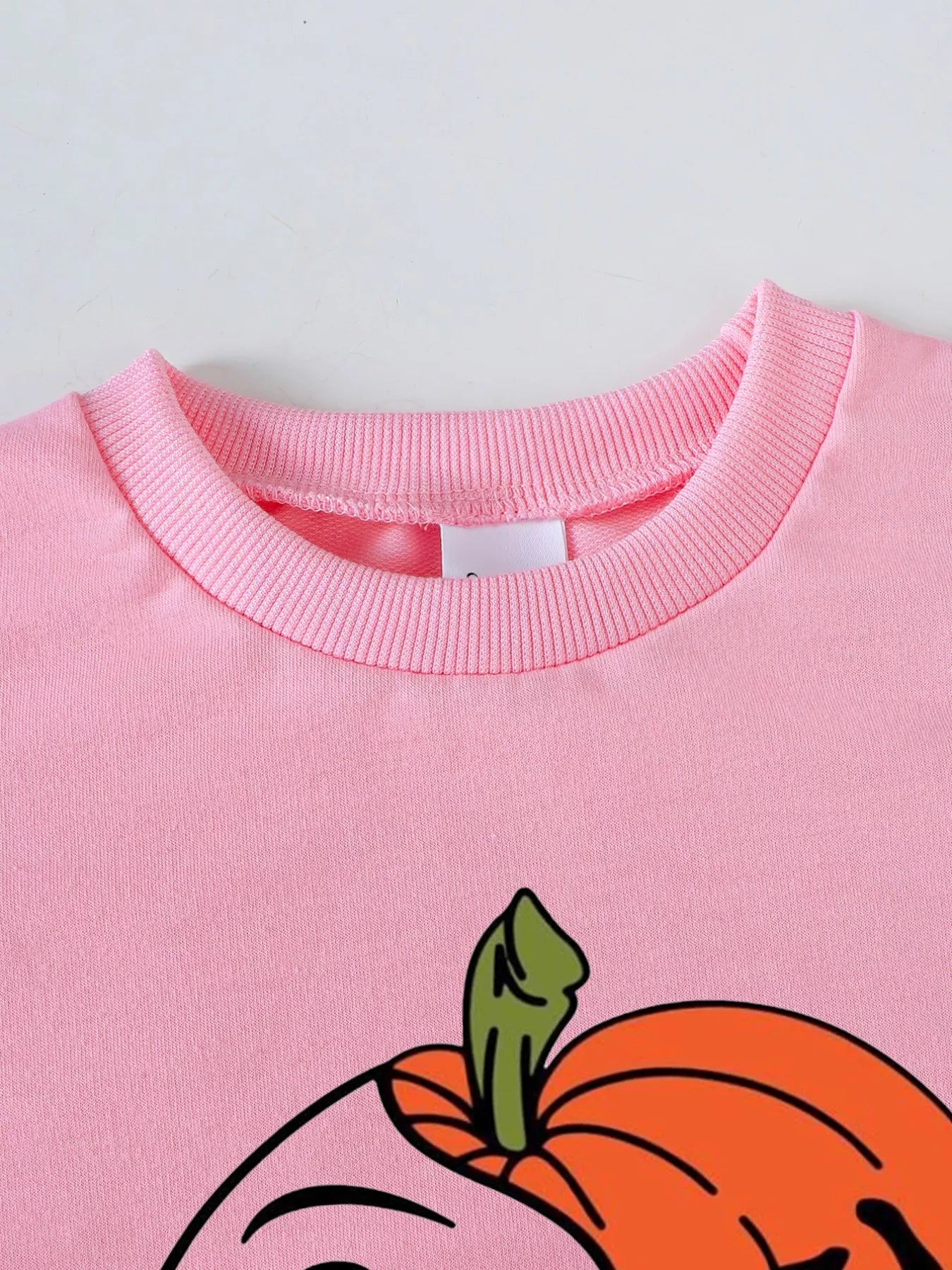 Children's Halloween Graphic Sweatshirt and Flare Pants Set OutfitFlow