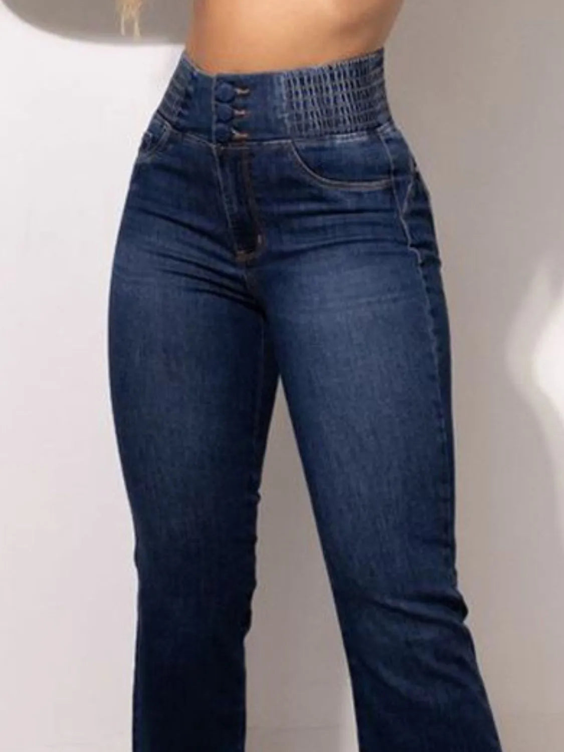 High Rise Bootcut Jeans OutfitFlow