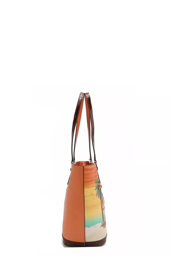 Nicole Lee USA Tropical Beach House Print Shopper Bag OutfitFlow