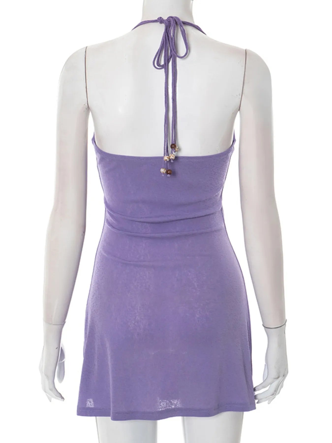Halter Neck Bodycon Cami Dress OutfitFlow