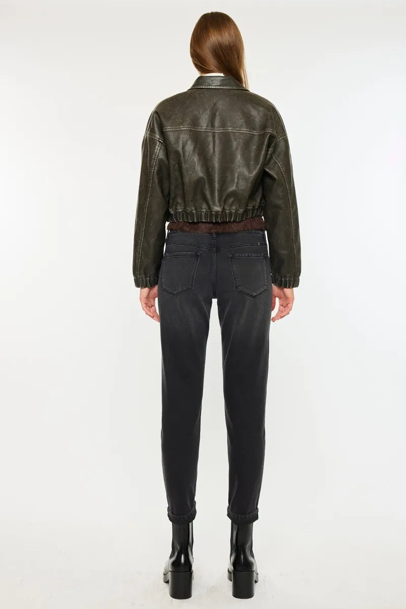 Kancan Slim Boyfriend Fit Jeans OutfitFlow