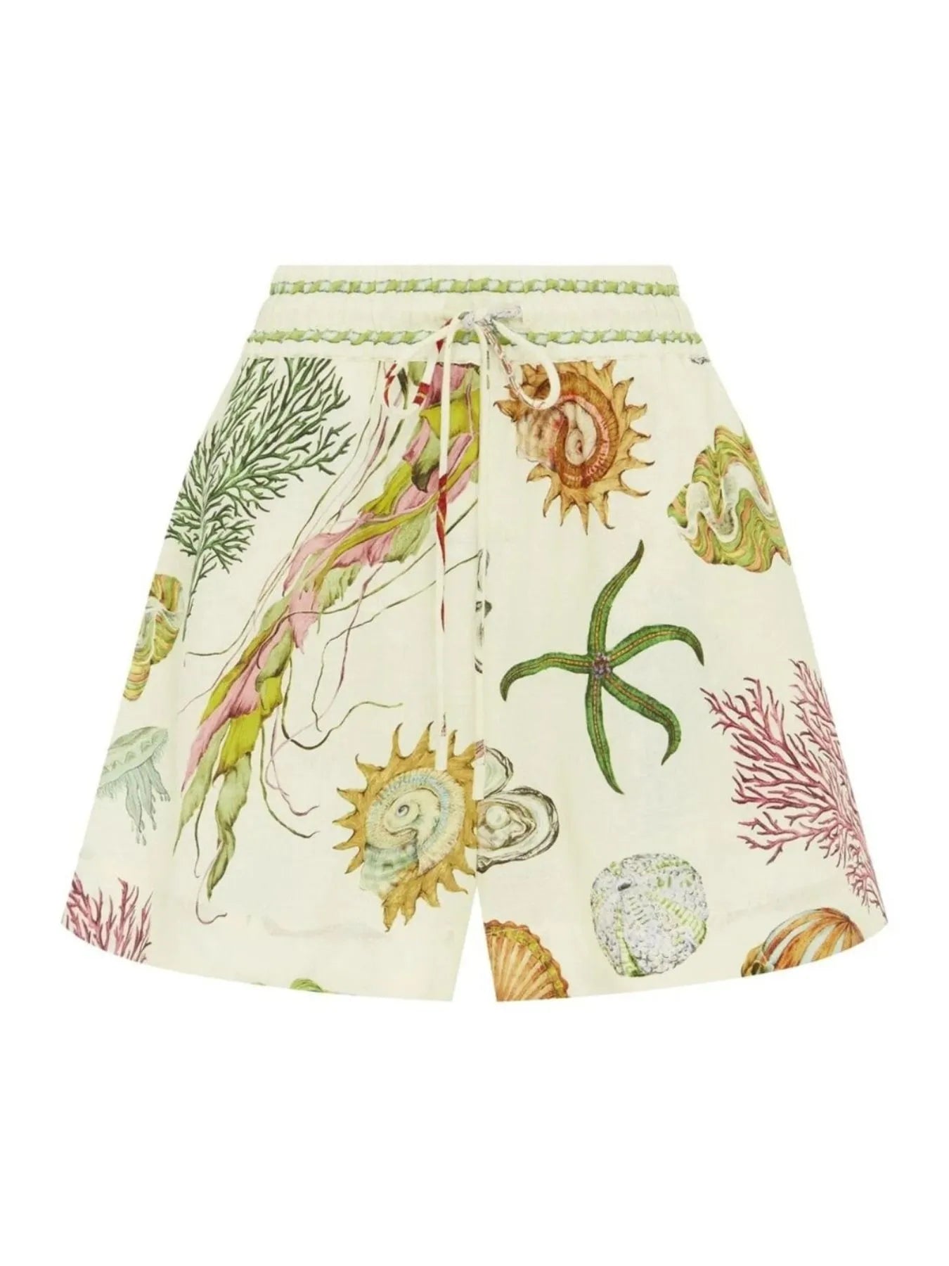 Printed Button Up Shirt and Shorts Set OutfitFlow