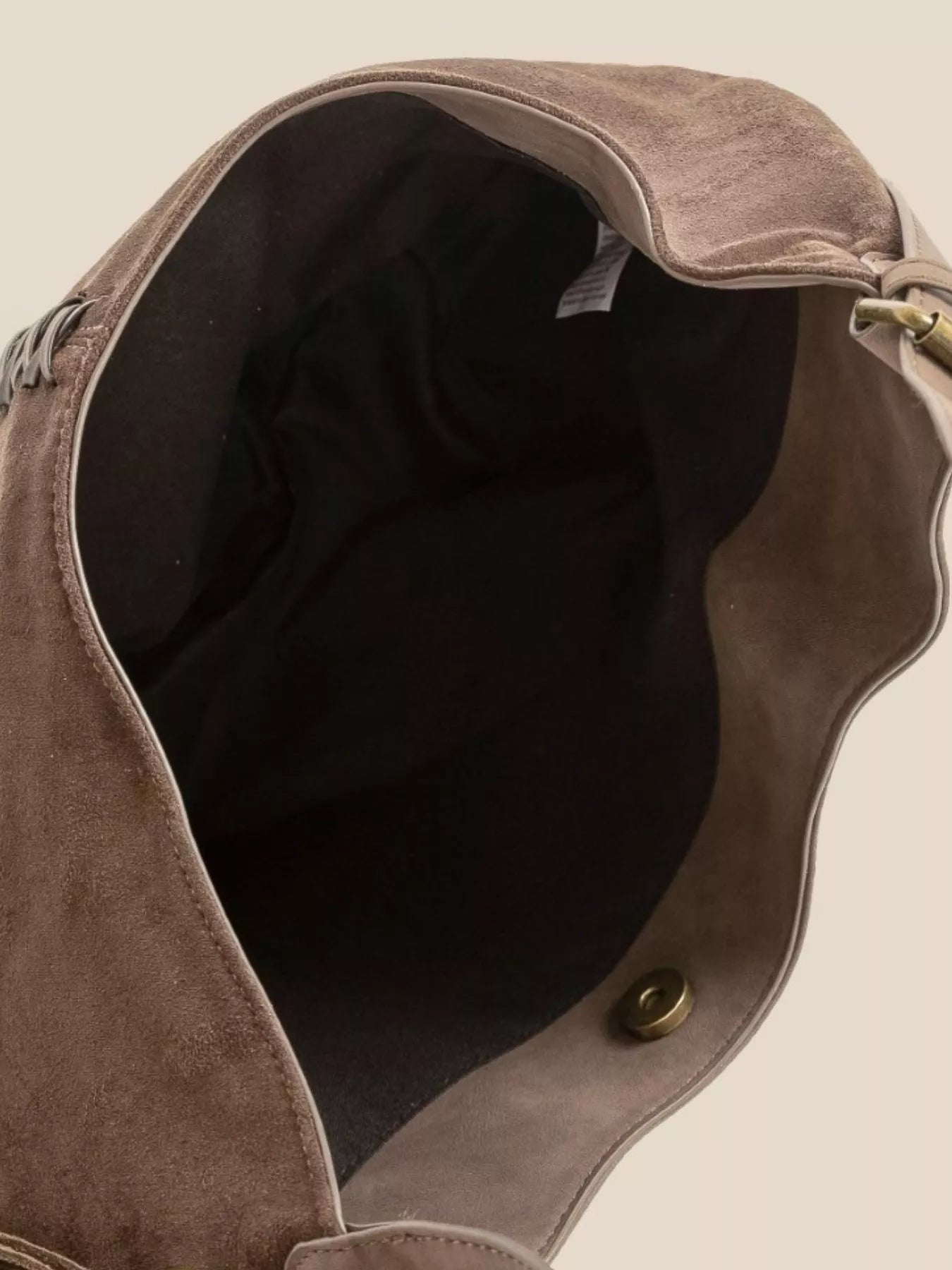 Fame Braided Detail Hobo Shoulder Bag OutfitFlow