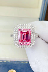 2 Carat Moissanite 925 Sterling Silver Ring OutfitFlow