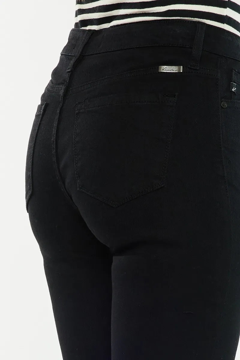 Kancan Distressed High Rise Super Skinny Jeans OutfitFlow