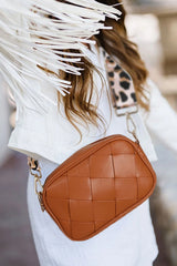 Outfit Flow - Zenana Cassette Woven Crossbody Bag