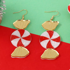 Christmas Candy Drop Earrings OutfitFlow