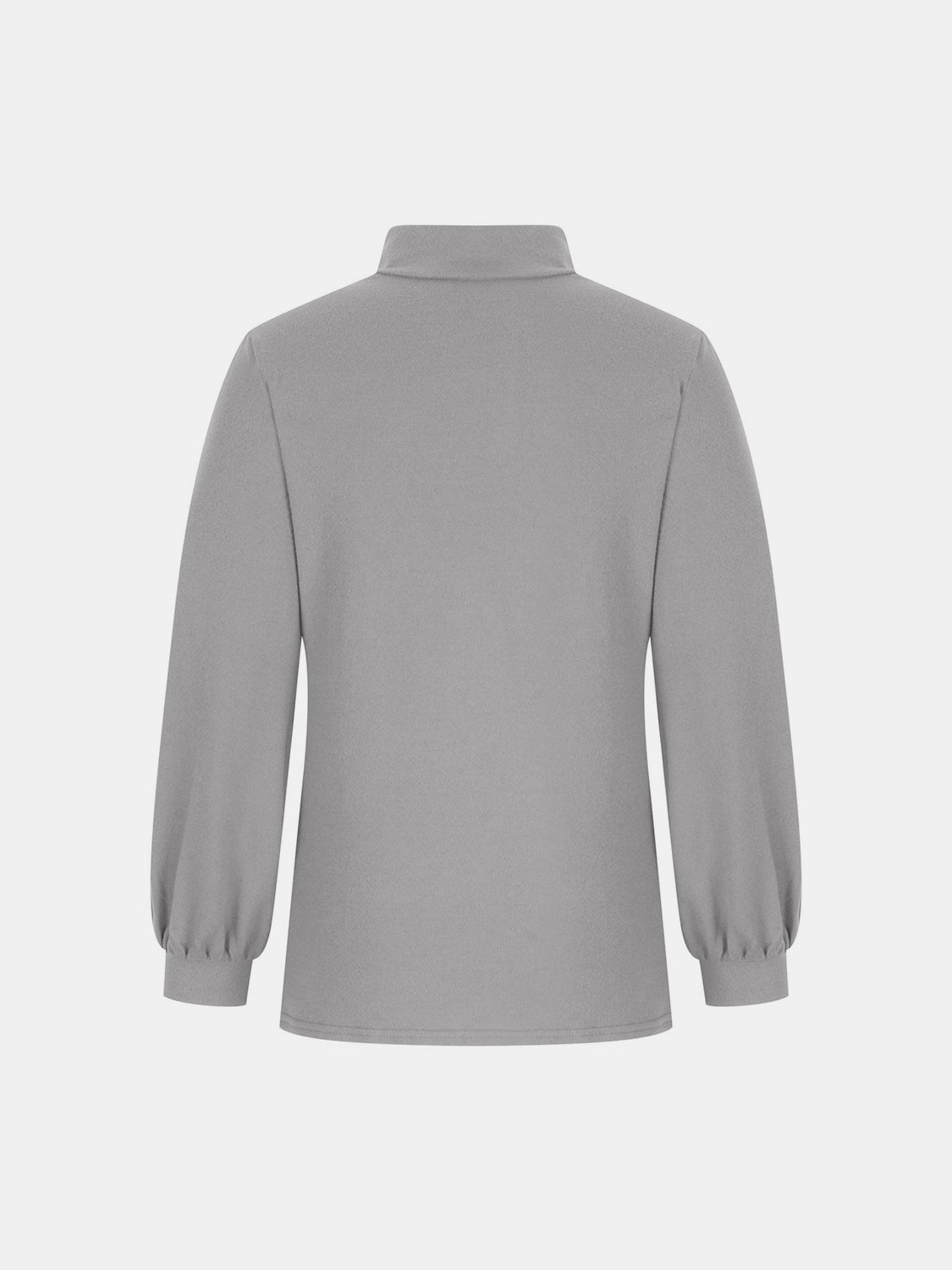 Outfit Flow - Full Size Mock Neck Long Sleeve T-Shirt