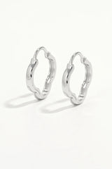 925 Sterling Silver Inlaid Zircon Earrings OutfitFlow