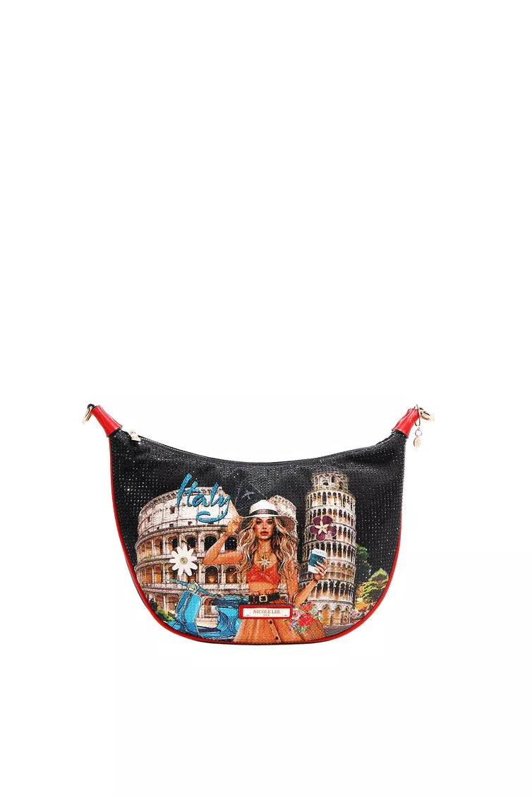 Nicole Lee USA Martha Travels Italy Shoulder Bag OutfitFlow