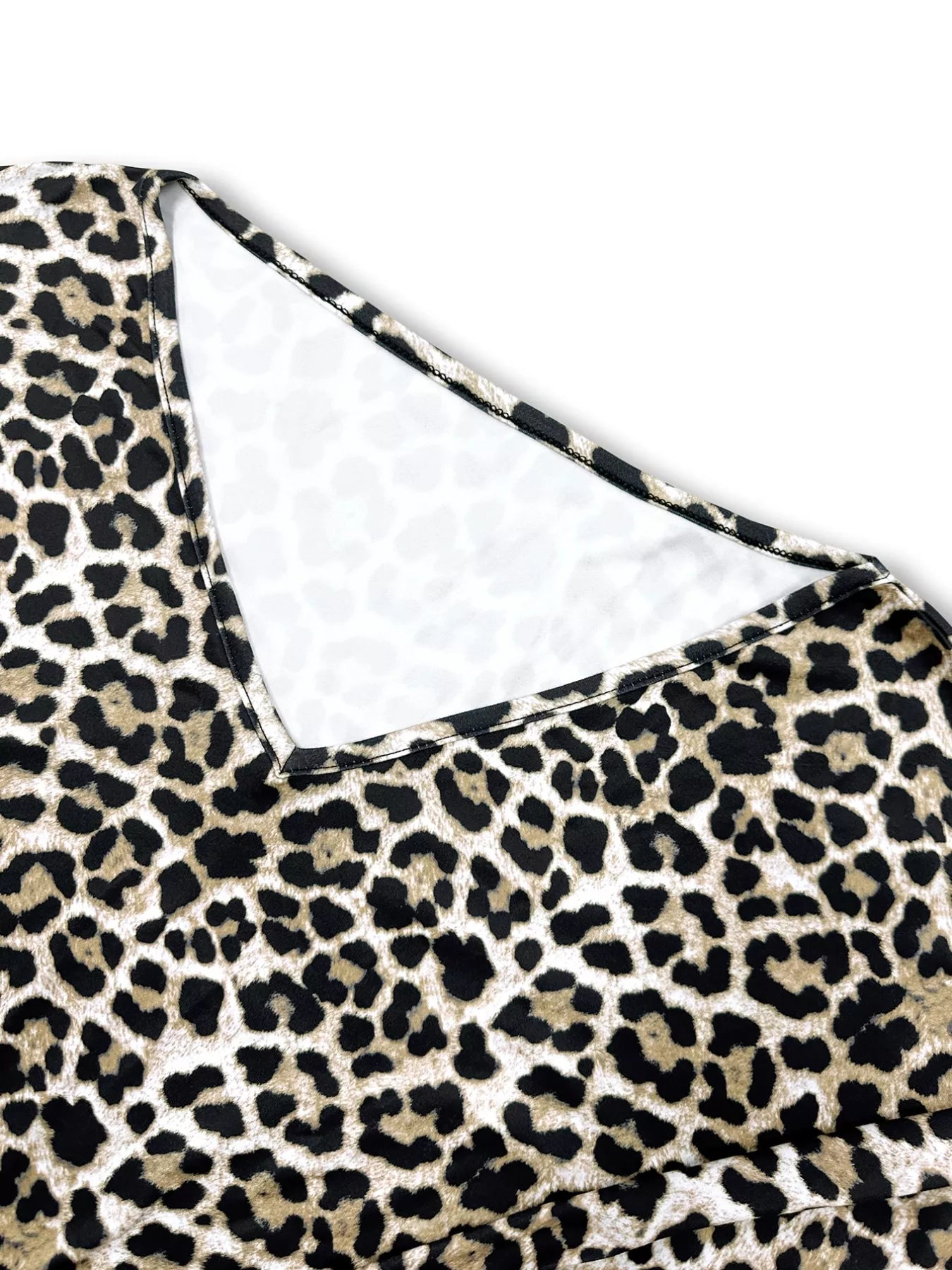 Leopard Print Top and Pants Set OutfitFlow