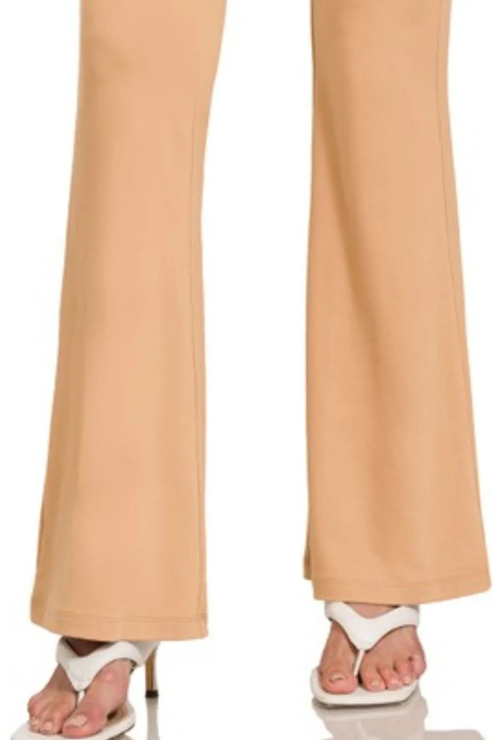 Zenana Buttery Soft Flare Leg High Waist Yoga Pants OutfitFlow