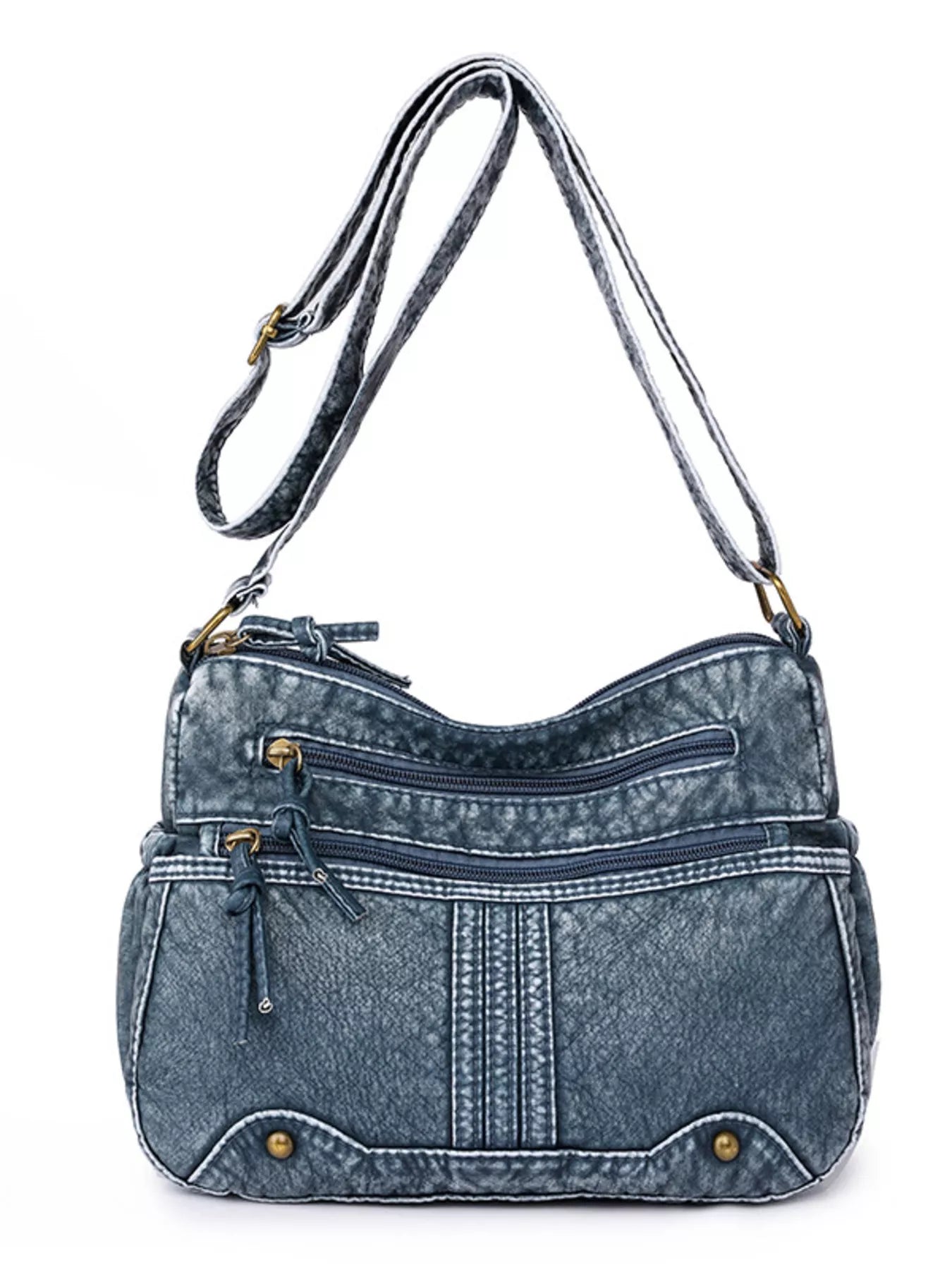 Multi-Pocket Crossbody Bag OutfitFlow