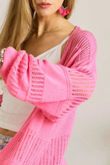 ADORA Lightweight Sweater Knit Cardigan OutfitFlow