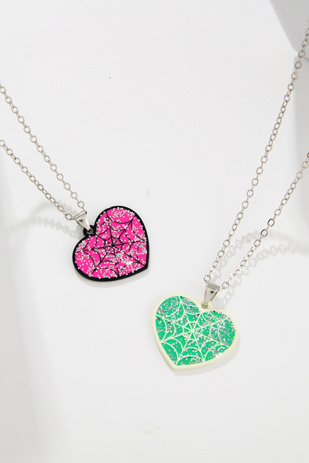 Two-Piece Halloween Theme Necklace Set OutfitFlow
