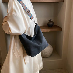 Adjustable Strap Shoulder Bag Black onesize OutfitFlow