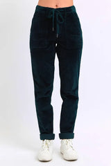 Judy Blue Full Size High Waist Corduroy Cuffed Jogger Plus Size OutfitFlow