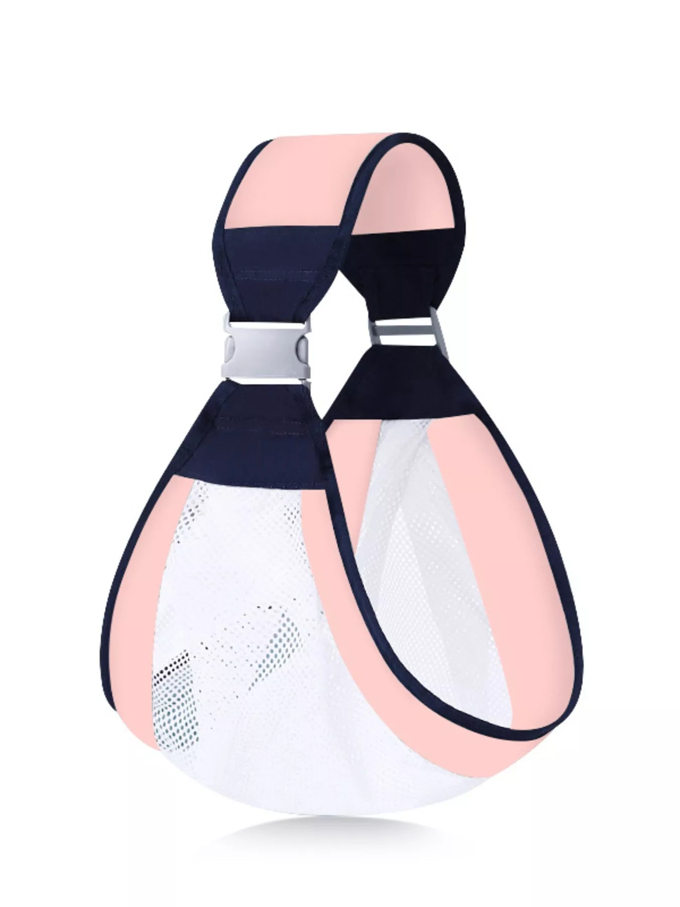 Breathable Mesh Baby Sling Pink Net Style One Size Trendsi