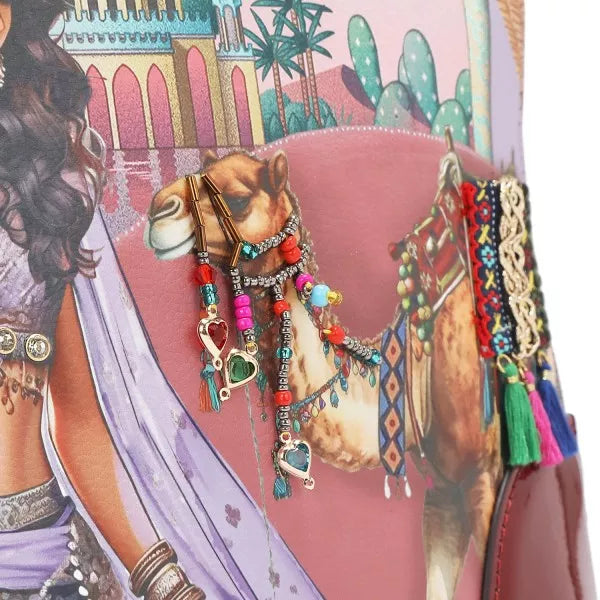 Nicole Lee USA Queen Cleopatra Dome Handbag Trendsi