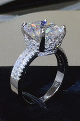 Outfit Flow - 5 Carat Moissanite 925 Sterling Silver Ring