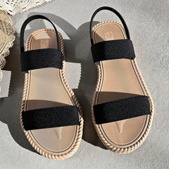 Open Toe Flats Sandals OutfitFlow