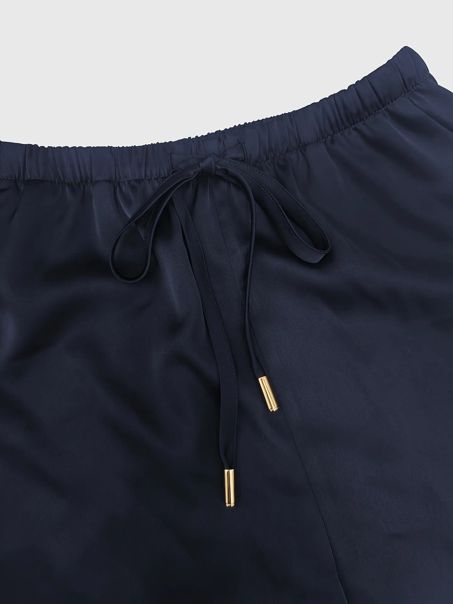 Round Neck Top and Pants Set OutfitFlow