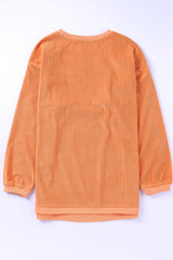 WITCH PLEASE Graphic Dropped Shoulder Sweatshirt OutfitFlow
