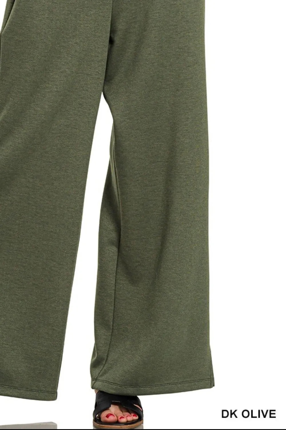 Zenana Scuba Drawstring Pants OutfitFlow