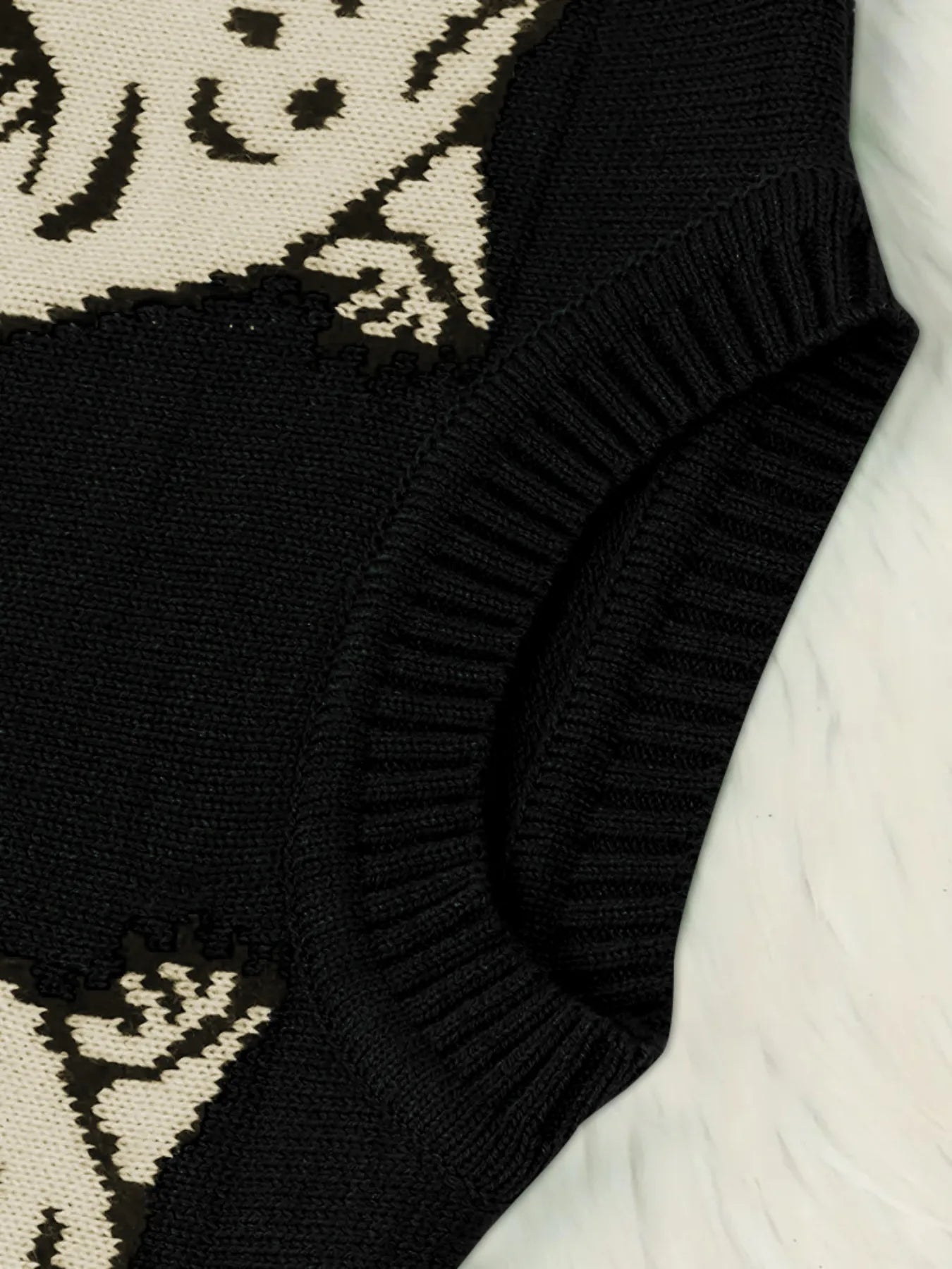 Leopard Round Neck Sweater OutfitFlow
