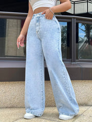High-Waisted Wide Leg Jeans OutfitFlow
