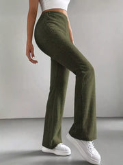 High Waist Flare Pants OutfitFlow
