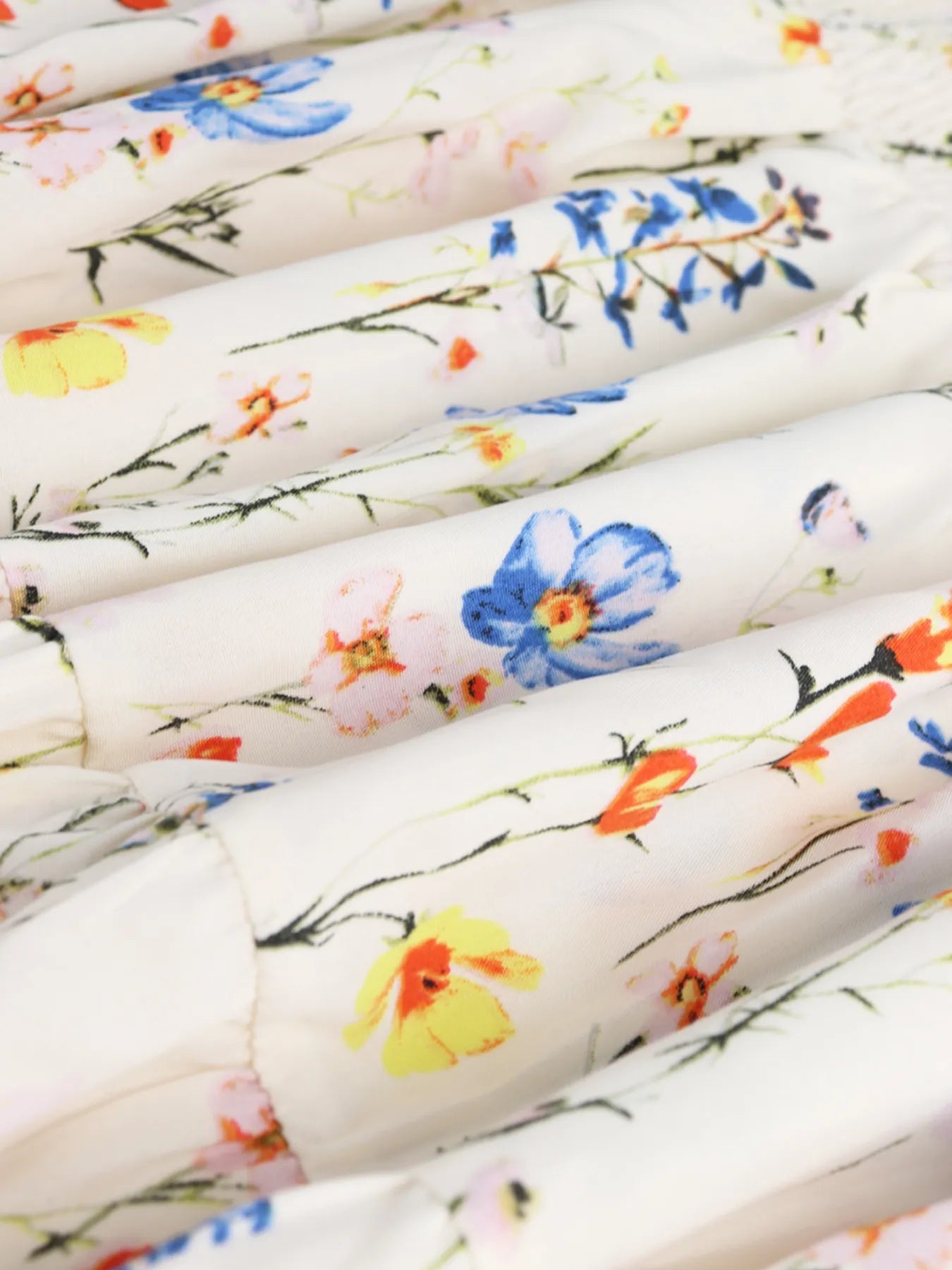 Floral Tiered Maxi Skirt OutfitFlow