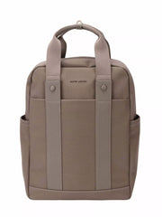 David Jones Canvas Backpack Bag with Dual Handle FUNGI One Size Trendsi