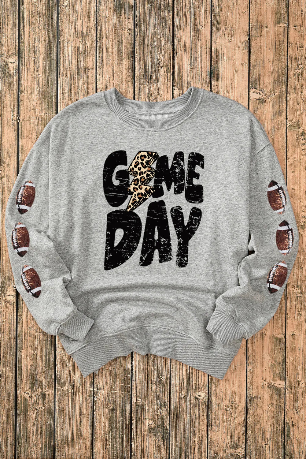 Outfit Flow - GAME DAY Football Long Sleeve Sweatshirt