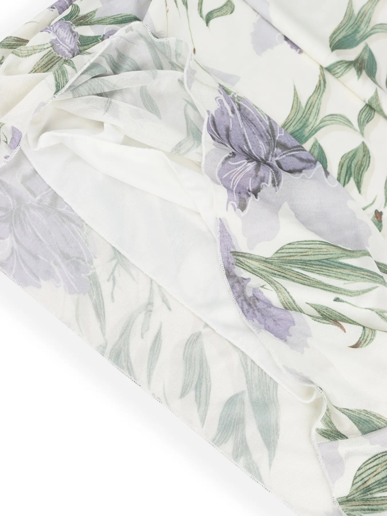 Floral Print Maxi Wrap Skirt OutfitFlow