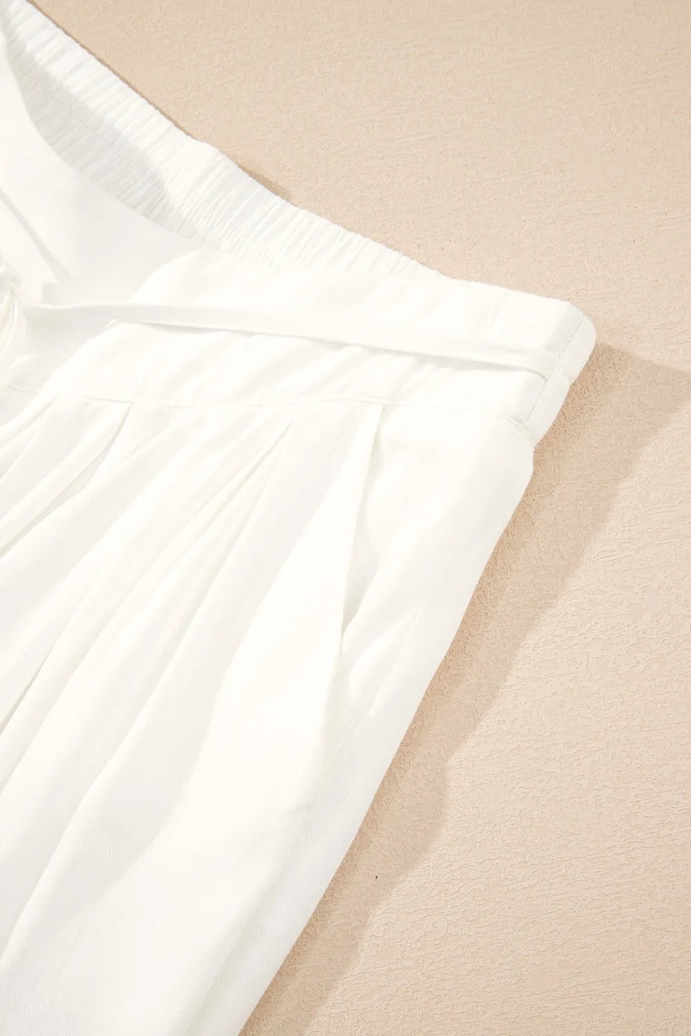 Flowy Wide Leg Pants with Drawstring Waist OutfitFlow