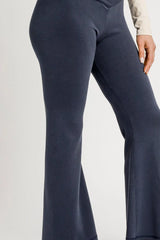 Umgee High-Waisted Flare Leggings OutfitFlow