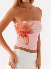 Flower Tube Top OutfitFlow