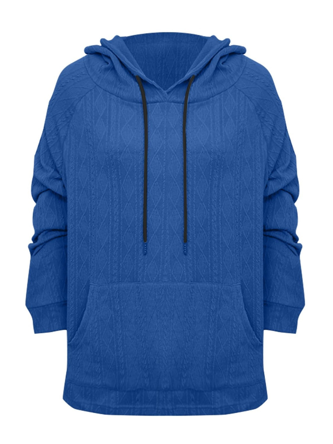 Outfit Flow - Full Size Drawstring Long Sleeve Hoodie