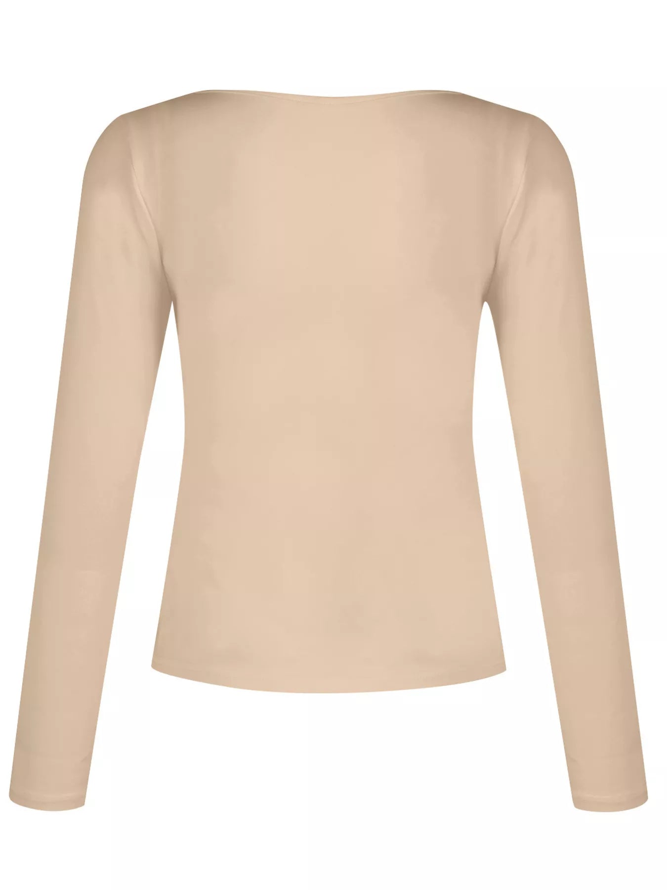 Full Size Slim Fit V-Neck Long Sleeve T-Shirt Plus Size Trendsi