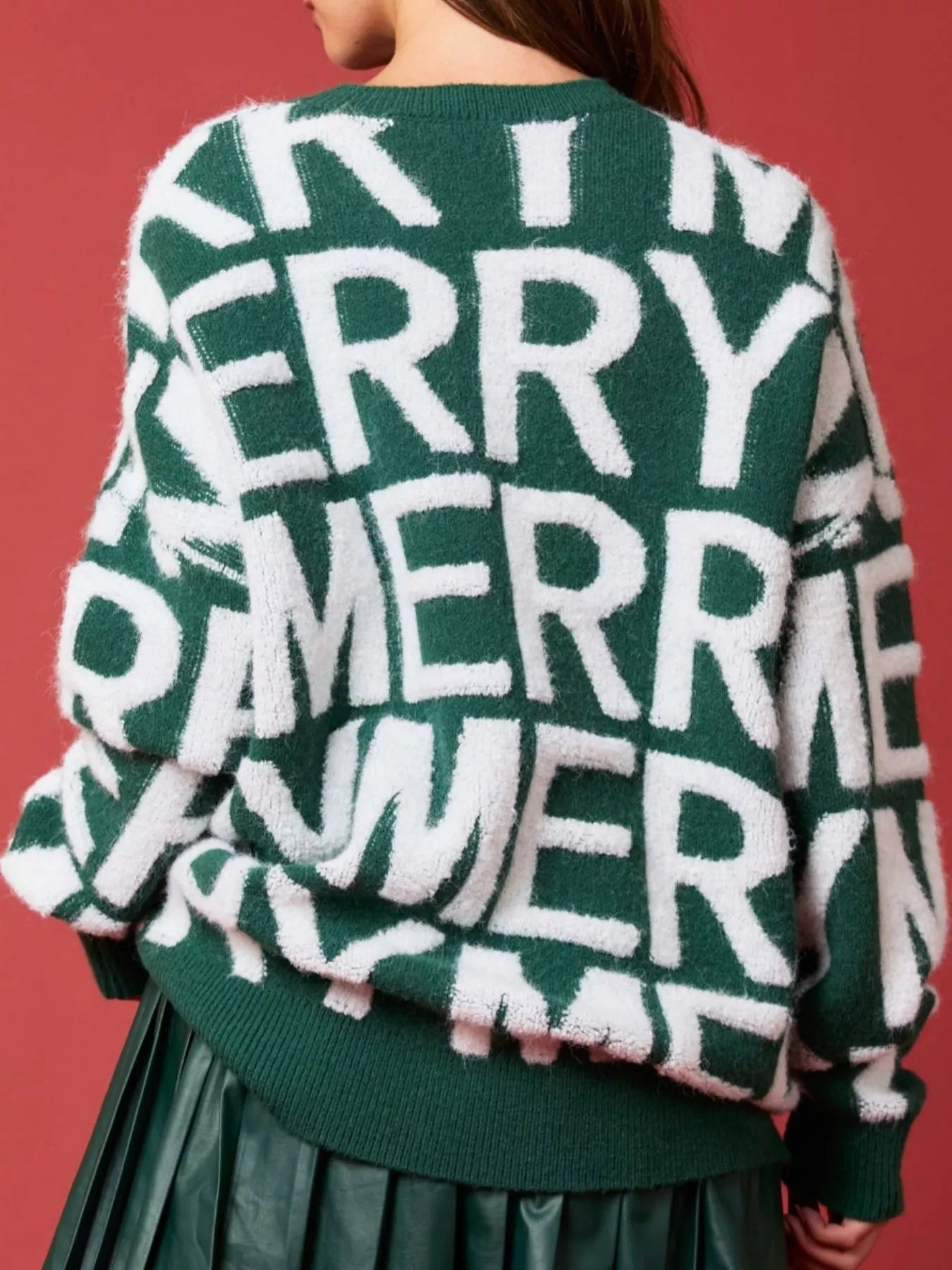 Christmas Merry Festive Holiday Sweater OutfitFlow