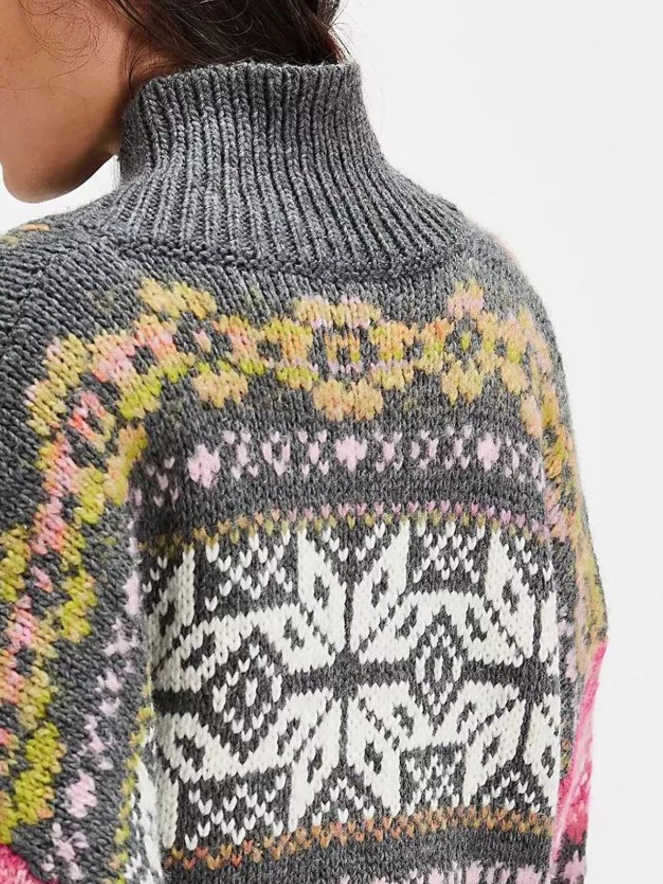 Vintage Button Up Knit Cardigan OutfitFlow