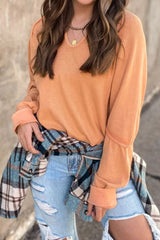 Outfit Flow - V Neck Long Sleeve T-Shirt