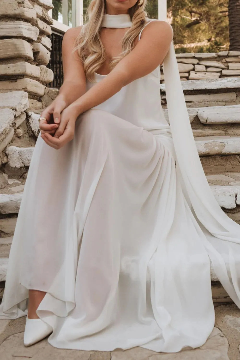 Adjustable Strap Maxi Cami Dress OutfitFlow