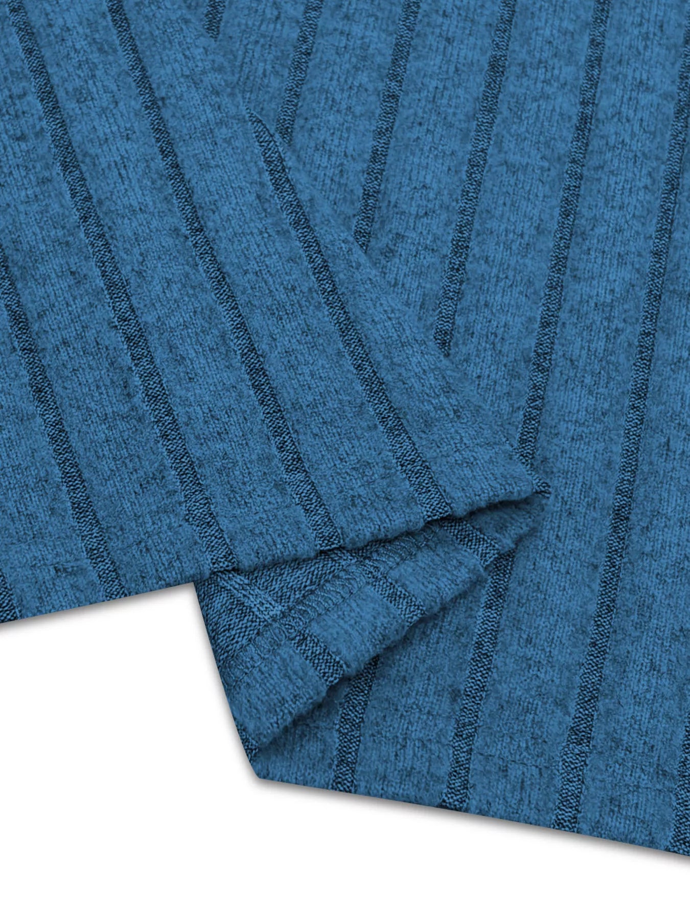 Ribbed Knit A-Line Midi Dress Trendsi