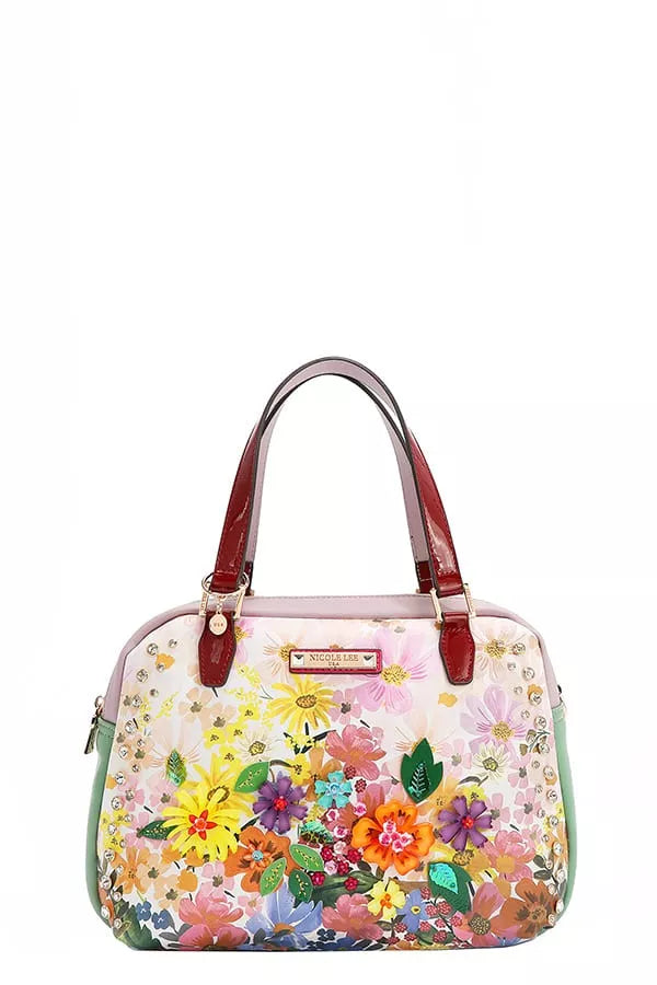 Nicole Lee USA Dreams Blossom Handbag DREAMS BLOSSOM One Size Trendsi