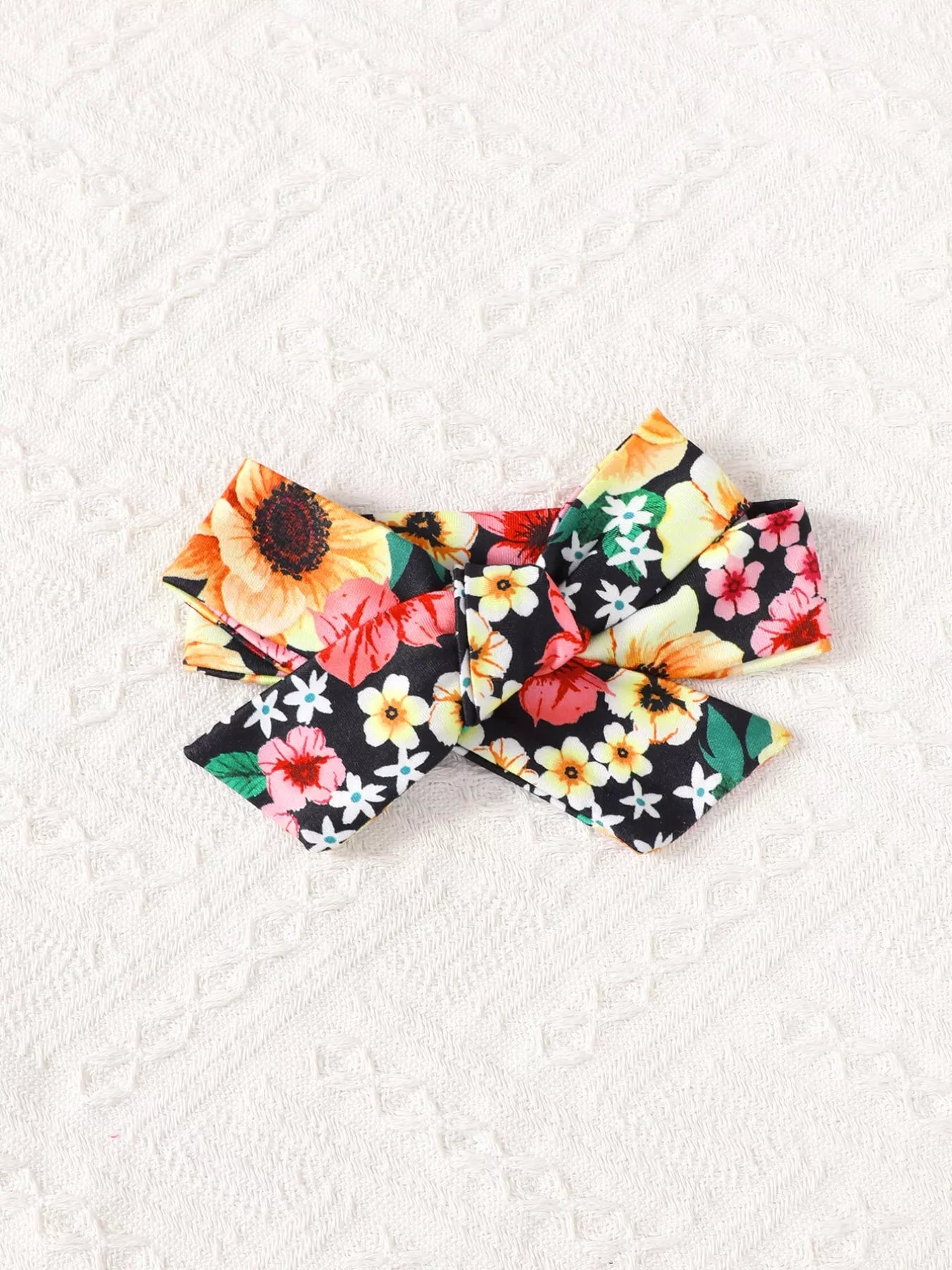 Children's Floral Bell Sleeve Top and Pants Set OutfitFlow